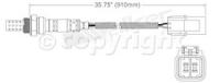 Oxygen Sensor, Passenger Side