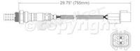 Oxygen Sensor, Passenger Side