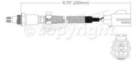 Oxygen Sensor, Driver Or Passenger Side