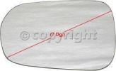 Mirror Glass, Driver Side
