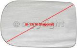 Mirror Glass, Driver Side