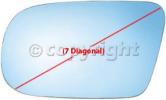 Mirror Glass, Driver Side