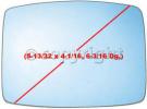 Mirror Glass, Driver Or Passenger Side
