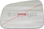 Mirror Glass, Driver Side