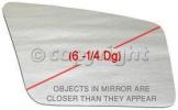 Mirror Glass, Passenger Side