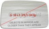 Mirror Glass, Passenger Side