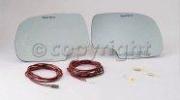 Turn Signal Mirror Glass, Driver And Passenger Side
