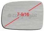 Mirror Glass, Driver Side