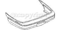 Bumper Cover, Rear
