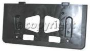 License Plate Bracket, Front