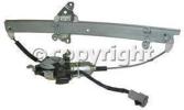 Window Regulator - with motor, Front, Driver Side