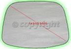 Mirror Glass, Driver Or Passenger Side