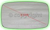 Mirror Glass, Driver Or Passenger Side