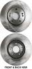 Brake Disc, Front, Driver Side