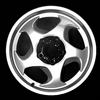 17" x 8" Alloy Wheel, Passenger Side