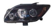 Head Light Lens And Housing, Driver Side