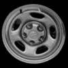 16" x 7" Steel Wheel