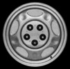 16" x 7" Steel Wheel