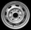 12" x 4" Steel Wheel