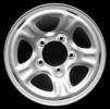 15" x 5.5" Steel Wheel