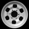 15" x 6" Steel Wheel