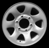 15" x 6.5" Steel Wheel