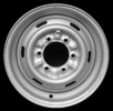 15" x 6" Steel Wheel