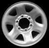 15" x 7" Steel Wheel