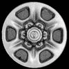 16" x 7" Steel Wheel