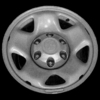 16" x 7" Steel Wheel
