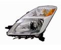 Halogen Head Light Lens And Housing, Driver Side