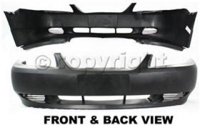 2000 Ford mustang front bumper replacement #5