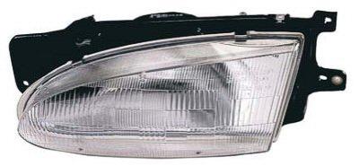 1997 Hyundai Accent Sedan Passenger Side Head Light Assembly